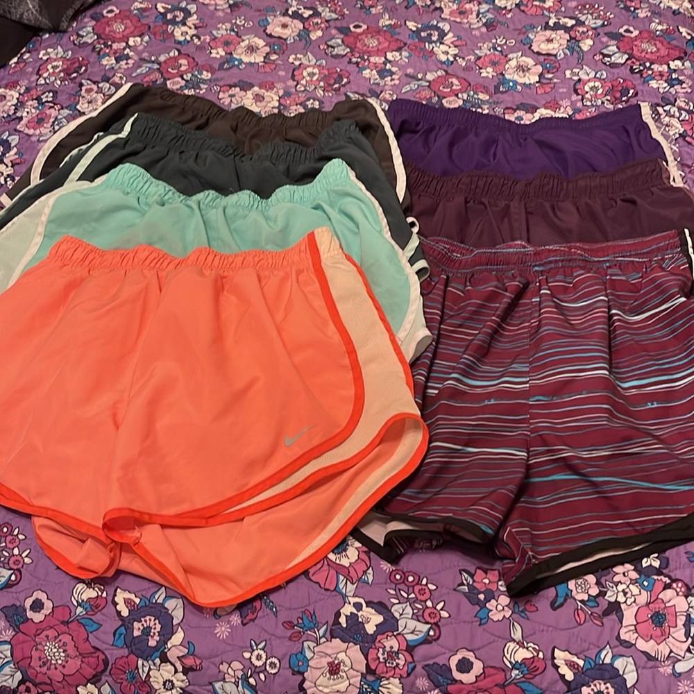 Nike Women's Multicolor Athletic Shorts
